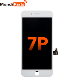 iPhone 7G Plus - LCD Display Refurbished White (LG)