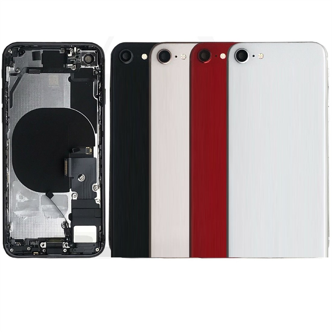 iPhone 8G - Back Housing Complete (Pulled) no Battery - White
