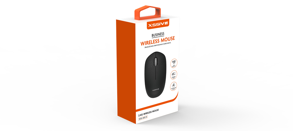 Xssive Wireless Mouse XSS-MS1B - Zwart-2