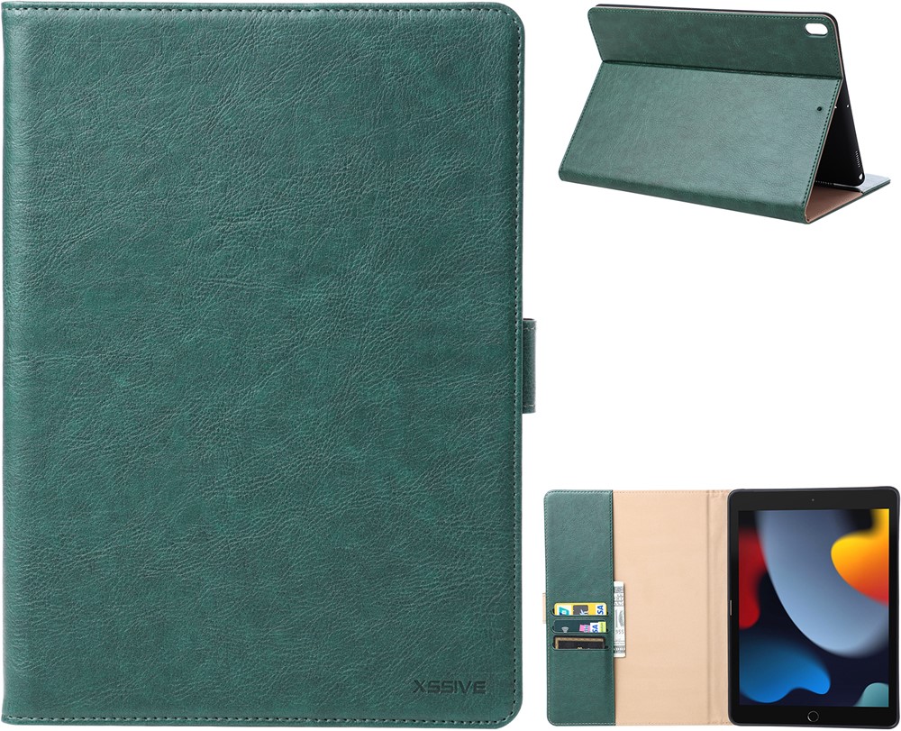Xssive Book Tablet Hoes Apple iPad Pro 13 2024 - Green