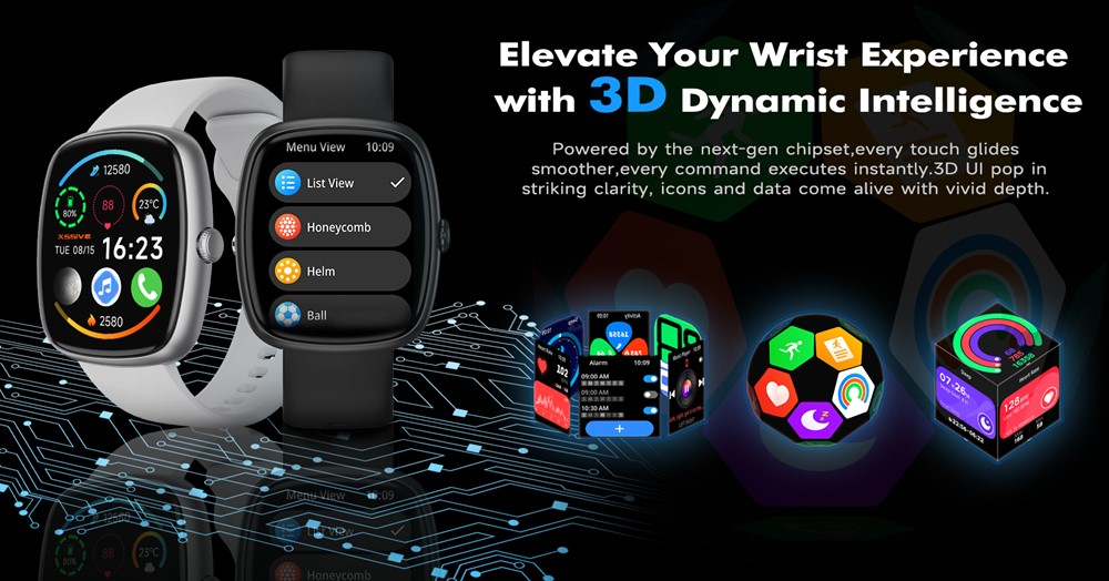 Xssive Smart Watch XSS-SW16S - Zilver-2