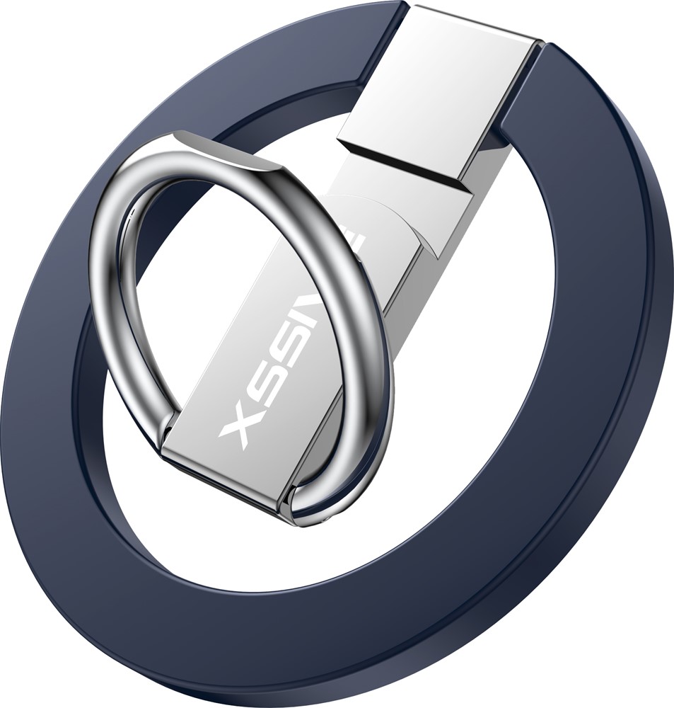 Xssive Foldable Magnetic Ring Holder & Stand XSS-RST01 - Blauw