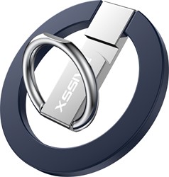 Xssive Foldable Magnetic Ring Holder & Stand XSS-RST01 - Blauw