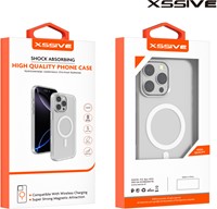 Xssive Back Case Color Clear Serie voor Magsafe iPhone 16 Plus - Matte Transparant-3