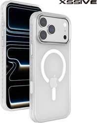 Xssive Back Case Color Clear Serie for Magsafe iPhone 17 Pro/18 Pro - Matte Transparant