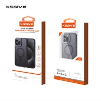 Xssive Back Case for Magsafe iPhone 14 Pro Max - Black-3