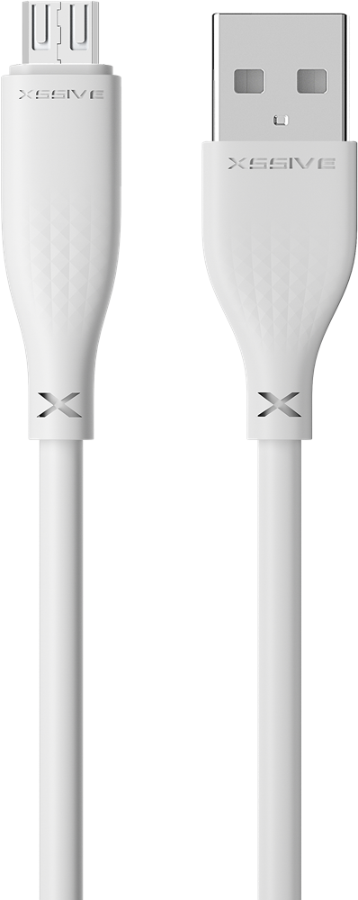 Xssive Micro USB Cable 1m XSS-TPE1MM (Small Box) - White