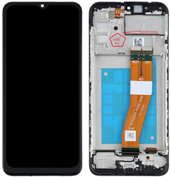 LCD Display Galaxy A02s A025 (EU) with Frame New/ORG - Black