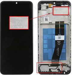 LCD Display Galaxy A03 (A035G) with Frame NEW/ORG  - Black