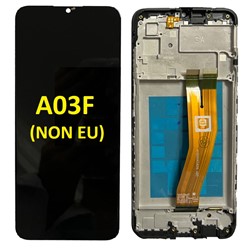 LCD Display Service Pack Galaxy A03 A035F (NON EU) with Frame GH81-21625A - Black