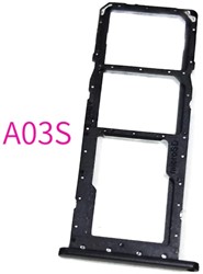 Galaxy A03s - Simcard Tray - Zwart