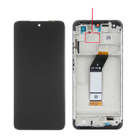 Xiaomi Redmi 10 4G - LCD Display with Frame ORG (China) - Black