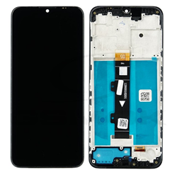Moto G20 - LCD Display Complete with Frame ORG - Black