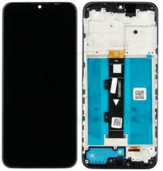 Moto G20 - LCD Display Complete with Frame ORG - Black