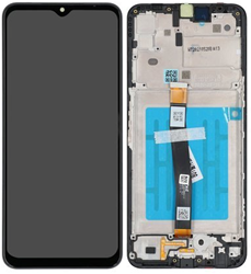 LCD Display Galaxy A22 5G A226 with Frame New/ORG - Black