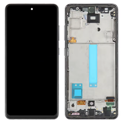 LCD Display Galaxy A52 4G A525 OLED with Frame - Zwart