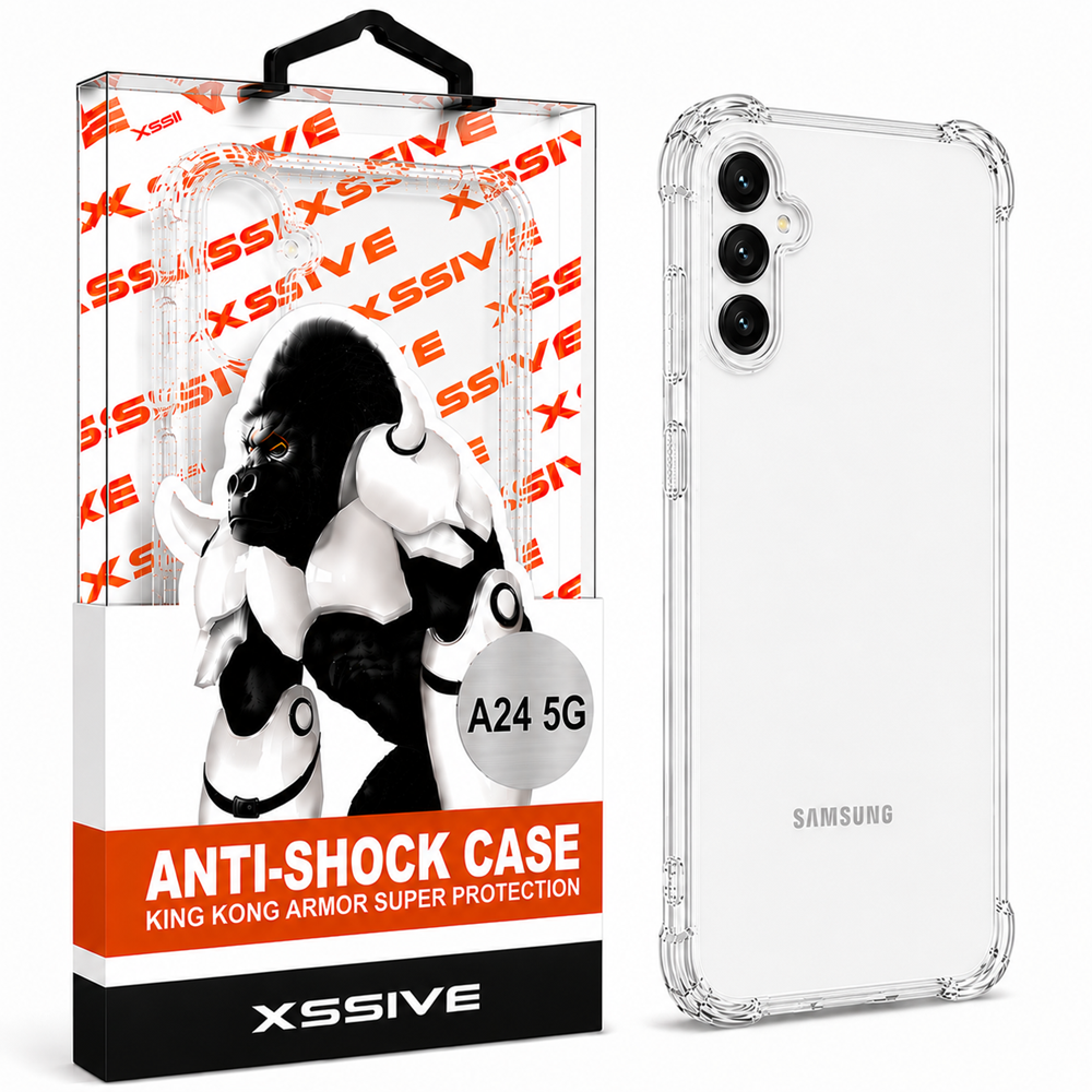 Xssive Anti Shock Back Cover Samsung Galaxy A24 5G - Clear