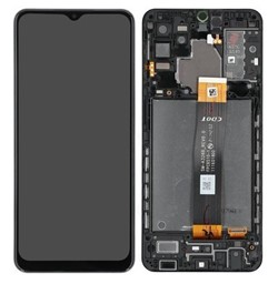 LCD Display Service Pack Galaxy A32 5G A326 with Frame GH82-25121A - Black