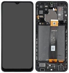 LCD Display Service Pack Galaxy A32 5G A326 with Frame GH82-25121A - Black