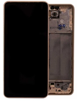 LCD Display Service Pack Galaxy A33 5G A336 GH82-28143D - Gold