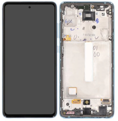 LCD Display Service Pack Galaxy A52 5G A526 GH82-25524B - Blauw