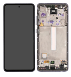 LCD Display Service Pack Galaxy A52 5G A526 GH82-25230C - Violet
