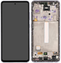 LCD Display Service Pack Galaxy A52 5G A526 GH82-25230C - Violet