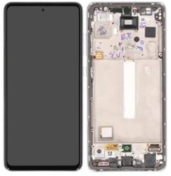 LCD Display Service Pack Galaxy A52s A528 GH82-26861D - White