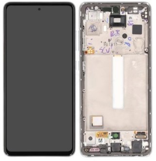 LCD Display Service Pack Galaxy A52s A528 GH82-26861D - Wit