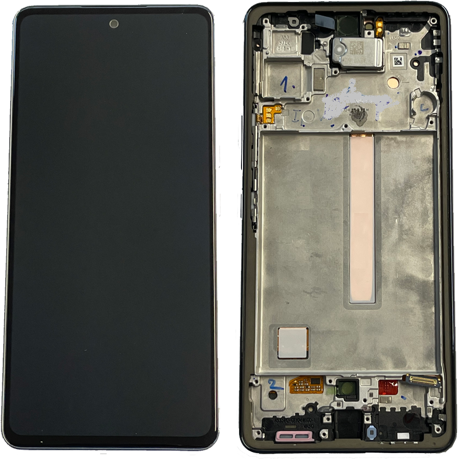 LCD Display Service Pack Galaxy A53 5G A536 GH82-28024A- Zwart
