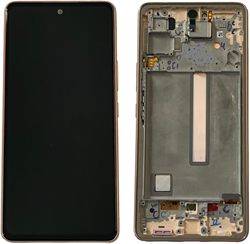 LCD Display Service Pack Galaxy A53 5G A536 GH82-28024D - Gold