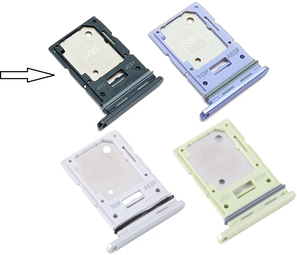 Galaxy A54 - Simcard Tray - Black