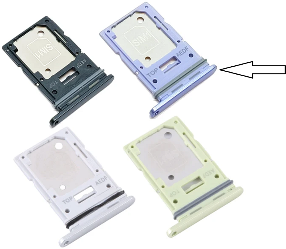 Galaxy A54 - Simcard Tray - Paars