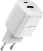 Xssive 35W Mini USB-C+USB-A GaN Fast Charger XSS-AC31