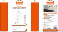 Xssive 35W Mini USB-C+USB-A GaN Fast Charger XSS-AC31-3