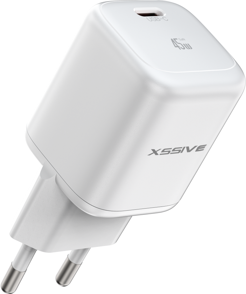 Xssive 45W Mini PD GaN Fast Charger XSS-AC40