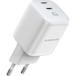 Xssive 45W Mini Dual USB-C GaN Fast Charger XSS-AC41