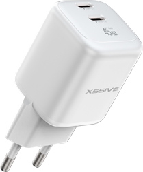 Xssive 45W Mini Dual USB-C GaN Fast Charger XSS-AC41
