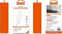 Xssive 45W Mini Dual USB-C GaN Fast Charger XSS-AC41-3