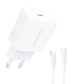 XssiXssive PD 20W Quick Charger+C-iPhone XSS-AC65NW CL - White