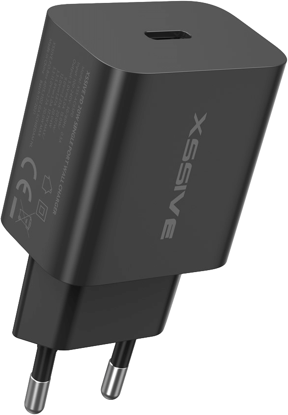 Xssive 25W PD3.0 Super Fast Charger XSS-AC66NB - Black