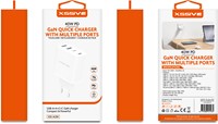 Xssive 40W GaN Quick Charger with Multiple Ports XSS-AC84-2