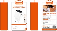 Xssive 45W PD GaN Fast Charger with Smart Display XSS-AC87 - Wit-2
