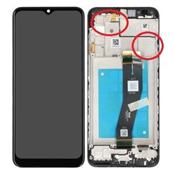 LCD Display Service Pack Galaxy A02s A025 (EU) with Frame GH81-20181A - Black