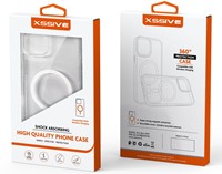 Xssive TPU Back Cover compatible with Magsafe iPhone 16 Pro - Clear-3