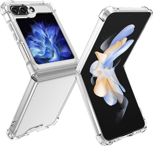Atouchbo Anti-Shock Back Cover Samsung Galaxy Z Flip 5 - Clear