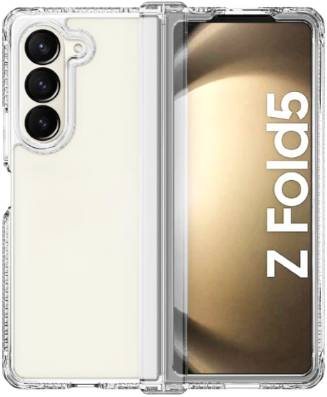 Atouchbo Anti-Shock Back Cover Samsung Galaxy Z Fold 5 - Clear