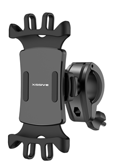 Xssive Universal Bicycle Phone Holder for Smartphone - B3 - Black