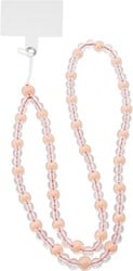 Koord voor Phone Case - Extra Lang 104cm - Transparant Pink