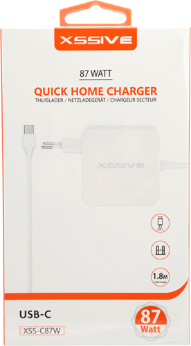 Xssive Quick Home Charger USB-C 87W XSS-C87W
